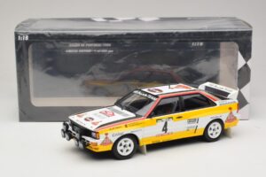 Audi Quattro A2 #4 W. Rohrl / C. Geistdorfer Rally Portugal 1984 Minichamps 1:18 153841104 Μέταλλο - εικόνα 6 από 6