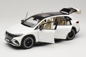 Mercedes EQS SUV X296 Manufaktur Diamond White NZG 1:18 B66960590 Μέταλλο - εικόνα 2 από 8