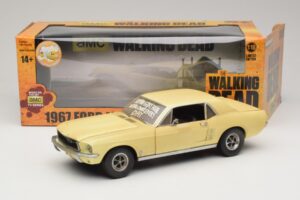 Ford Mustang Coupe Κίτρινο The Walking Dead Greenlight 1:18 12958 Μέταλλο - εικόνα 8 από 8