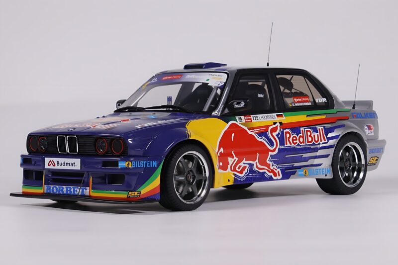 BMW E30 V8 #229 E. Hountondji Red Bull Driftbrothers Drift 2023 Μπλε Otto 1:18 OT486 Ρητίνη