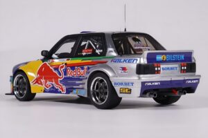 BMW E30 V8 #229 E. Hountondji Red Bull Driftbrothers Drift 2023 Μπλε Otto 1:18 OT486 Ρητίνη - εικόνα 5 από 5
