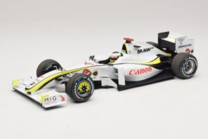 Brawn GP BGP001 #22 J. Button Singapore GP 2009 Minichamps 1:18 180090222 Ρητίνη