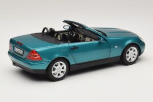 Mercedes SLK R170 Vivianite Green Norev 1:18 183021 Μέταλλο - εικόνα 4 από 10