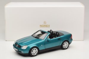 Mercedes SLK R170 Vivianite Green Norev 1:18 183021 Μέταλλο - εικόνα 10 από 10