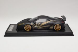 Ferrari 458 LB Works Matt Black BBA 1:18 REMC037 Ρητίνη