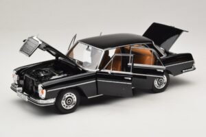 Mercedes 280 SE W108 Μαύρο Norev 1:18 183360 Μέταλλο - εικόνα 2 από 8