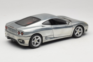 Ferrari 360 Modena Χρώμιο Ασημί Hot Wheels 1:18 27774 Μέταλλο - εικόνα 3 από 8