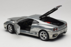 Ferrari 360 Modena Χρώμιο Ασημί Hot Wheels 1:18 27774 Μέταλλο - εικόνα 5 από 8