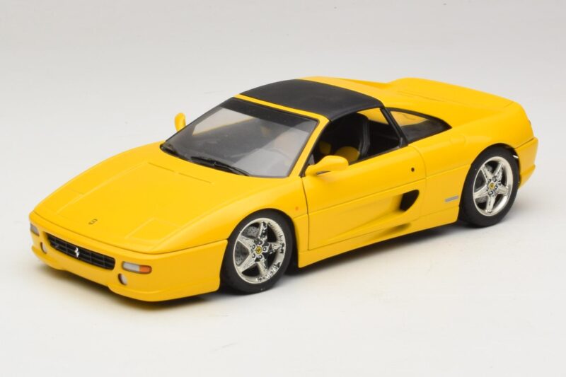 Ferrari F355 Spider Κίτρινο με Μαύρη Οροφή UT Models 1:18 180074030-P4 Μέταλλο