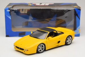 Ferrari F355 Spider Κίτρινο με Μαύρη Οροφή UT Models 1:18 180074030-P4 Μέταλλο - εικόνα 8 από 8