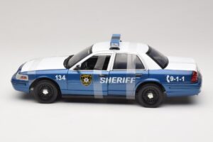 Ford Crown Victoria Police Interceptor The Walking Dead Greenlight 1:18 12957 Μέταλλο - εικόνα 3 από 6
