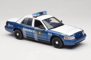 Ford Crown Victoria Police Interceptor The Walking Dead Greenlight 1:18 12957 Μέταλλο - εικόνα 4 από 6