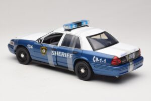 Ford Crown Victoria Police Interceptor The Walking Dead Greenlight 1:18 12957 Μέταλλο - εικόνα 5 από 6