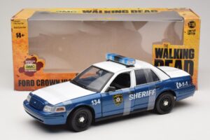 Ford Crown Victoria Police Interceptor The Walking Dead Greenlight 1:18 12957 Μέταλλο - εικόνα 6 από 6