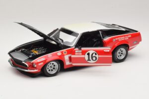 Ford Mustang Boss 302 #16 Bud Moore Engineering G. Follmer Trans-Am 1969 OEM 1:18 FORD006 Μέταλλο - εικόνα 2 από 8
