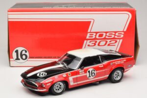 Ford Mustang Boss 302 #16 Bud Moore Engineering G. Follmer Trans-Am 1969 OEM 1:18 FORD006 Μέταλλο - εικόνα 8 από 8