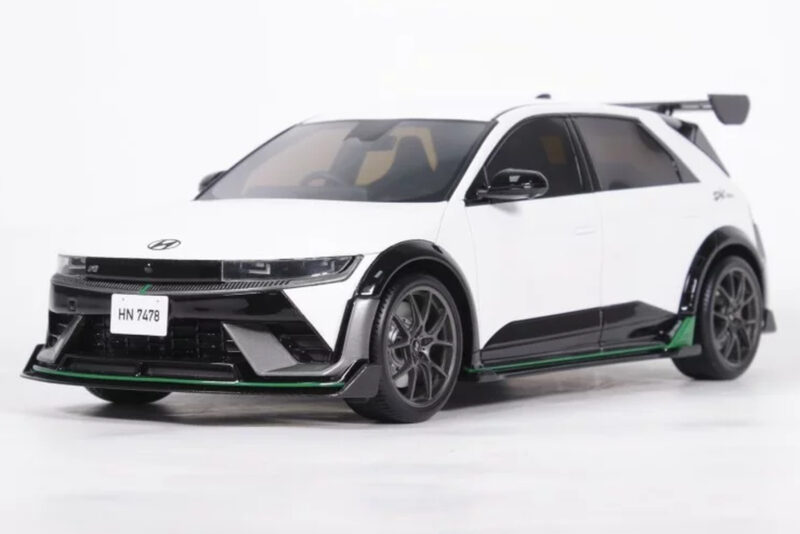 Hyundai Ioniq 5 N DK Edition Atlas White Matt Otto 1:18 OT1227 Ρητίνη