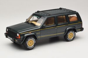Jeep Cherokee XJ Limited Dark Hunter Green Otto 1:18 OT1340 Ρητίνη