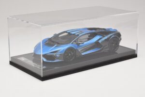 Lamborghini Revuelto Blue Black IVY Merit 1:18 REMC040 Ρητίνη - εικόνα 6 από 7