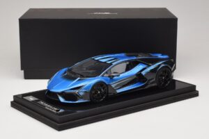 Lamborghini Revuelto Blue Black IVY Merit 1:18 REMC040 Ρητίνη - εικόνα 7 από 7