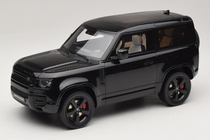 Land Rover Defender 90 L663 P400 X-Dynamic HSE Santorini Black GT Spirit 1:18 GT992 Ρητίνη