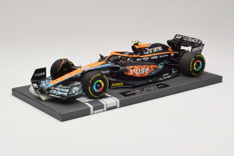 McLaren MCL36 #4 L. Norris Abu Dhabi GP 2022 Minichamps 1:18 537224004 Ρητίνη