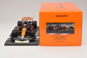 McLaren MCL60 #81 O. Piastri Hungarian GP 2023 Minichamps 1:18 537233081 Ρητίνη - εικόνα 6 από 7