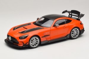 Mercedes AMG GT Black Series C190 Πορτοκαλί με Ασημί Ζάντες Minichamps 1:18 110032024 Μέταλλο