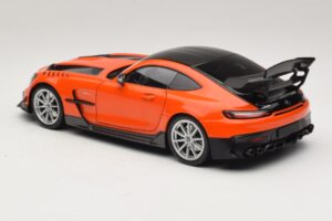 Mercedes AMG GT Black Series C190 Πορτοκαλί με Ασημί Ζάντες Minichamps 1:18 110032024 Μέταλλο - εικόνα 7 από 8