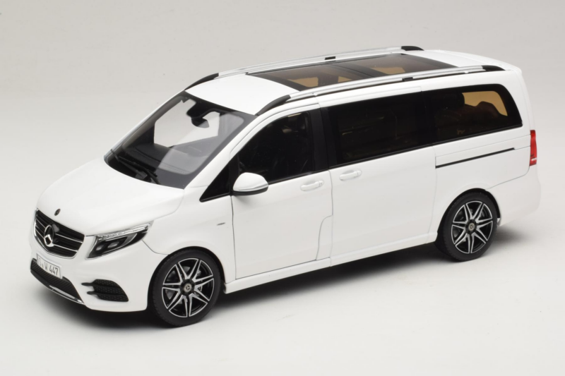Mercedes V-Class W447 AMG Line Λευκό Norev 1:18 183876 Μέταλλο