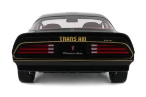Pontiac Firebird Trans Am Starlight Black Otto 1:12 G098 Ρητίνη - εικόνα 5 από 5