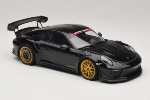 Porsche 911 992 GT3 RS Manthey Racing Μαύρο με Χρυσές Ζάντες Minichamps 1:18 MR-911-GT3RS-1804 Μέταλλο - εικόνα 4 από 6