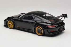 Porsche 911 992 GT3 RS Manthey Racing Μαύρο με Χρυσές Ζάντες Minichamps 1:18 MR-911-GT3RS-1804 Μέταλλο - εικόνα 5 από 6