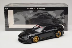 Porsche 911 992 GT3 RS Manthey Racing Μαύρο με Χρυσές Ζάντες Minichamps 1:18 MR-911-GT3RS-1804 Μέταλλο - εικόνα 6 από 6