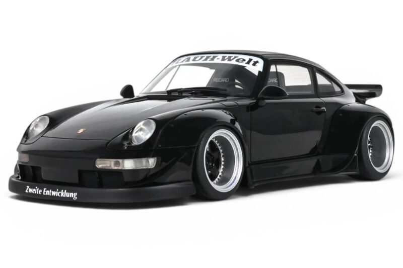 Porsche 911 993 RWB Μαύρο GT Spirit 1:18 GT587 Ρητίνη