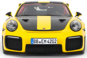 Porsche 911 GT2 RS 991.2 Nurburgring Lap Record Κίτρινο GT Spirit 1:18 GT972 Ρητίνη - εικόνα 4 από 5