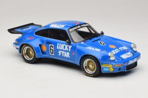 Porsche 911 RSR #6 Wallys Jeans Nurburgring 1974 Spark 1:18 18S088 Ρητίνη - εικόνα 4 από 6