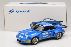 Porsche 911 RSR #6 Wallys Jeans Nurburgring 1974 Spark 1:18 18S088 Ρητίνη - εικόνα 6 από 6