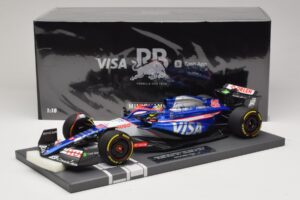 Visa Cash App RB VCARB 01 A. Iwasa FP1 Japanese GP 2024 Minichamps 1:18 117240440 Ρητίνη - εικόνα 7 από 7