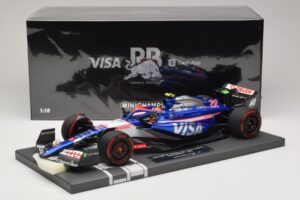 Visa Cash App RB VCARB 01 Y. Tsunoda 2024 Minichamps 1:18 117240122 Ρητίνη - εικόνα 7 από 7