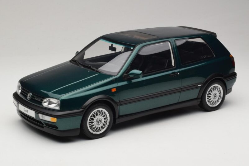 Volkswagen Golf Mk3 VR6 Carat Dragon Green Otto 1:12 G099 Ρητίνη