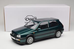 Volkswagen Golf Mk3 VR6 Carat Dragon Green Otto 1:12 G099 Ρητίνη - εικόνα 6 από 6