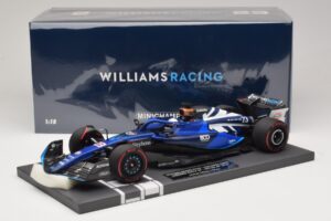 Williams Racing FW45 A. Albon British GP 2023 Minichamps 1:18 117231123 Ρητίνη - εικόνα 7 από 7