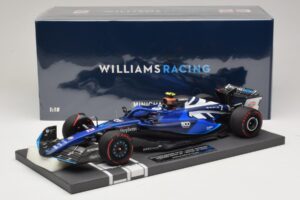 Williams Racing FW45 L. Sargeant British GP 2023 Minichamps 1:18 117231102 Ρητίνη - εικόνα 7 από 7