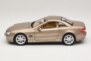 Mercedes SL500 R230 Travertine Beige Norev 1:18 183843 Μέταλλο - εικόνα 4 από 9