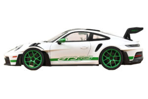 Porsche 911 992 GT3 RS Tribute to Carrera RS Λευκό Python Green Norev 1:12 127535 Μέταλλο - εικόνα 3 από 4