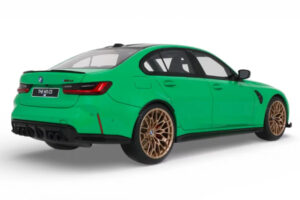 BMW M3 G80 CS Signal Green GT Spirit 1:18 GT976 Ρητίνη - εικόνα 2 από 4
