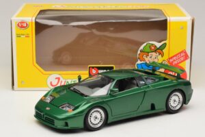 Bugatti EB110 Πράσινο Μεταλλικό Bburago 1:18 3003 Μέταλλο - εικόνα 8 από 8