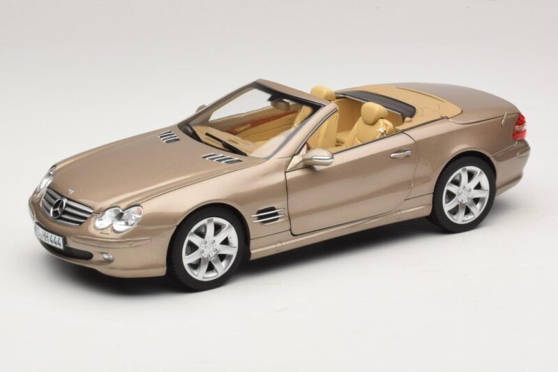 Mercedes SL500 R230 Travertine Beige Norev 1:18 183843 Μέταλλο