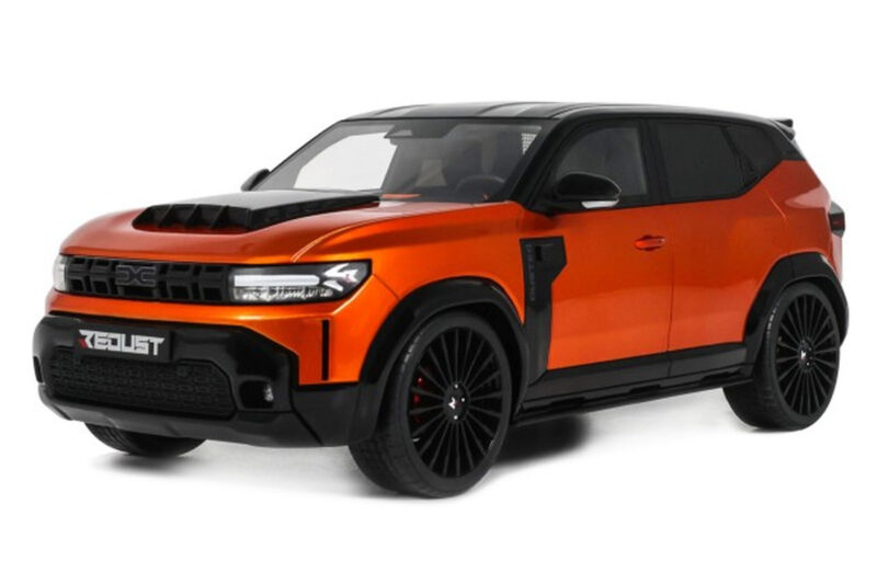 Dacia Duster Mk3 Redust Sport 4x2 Hybrid Metallic Orange Otto 1:18 Dacia Duster Mk3 Redust Sport 4x2 Hybrid Metallic Orange Otto 1:18 OT1316 Ρητίνη